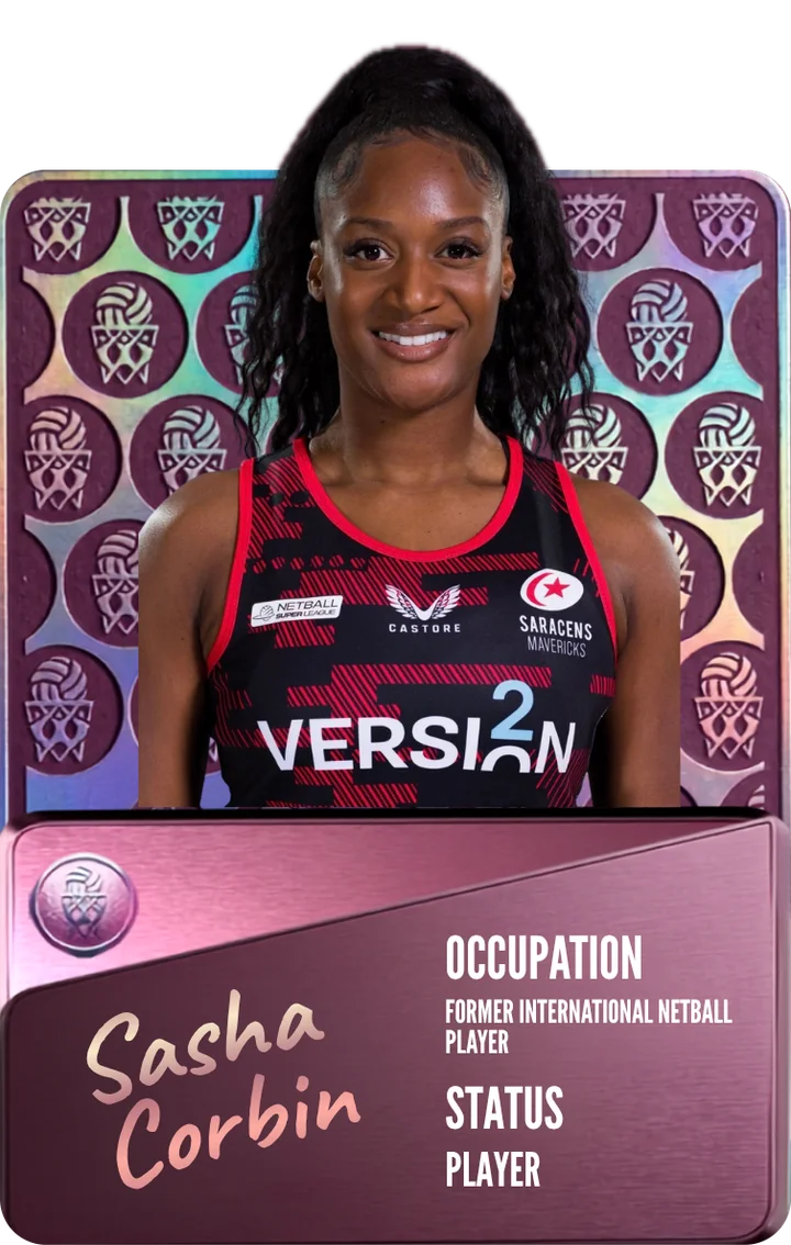 Netball Aid 2026 line-up: Sasha Corbin
